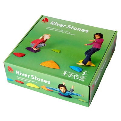 American Educational Products Riverstones, Age 3+, Set of 6