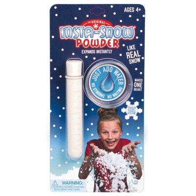 Be Amazing Toys "Grow Snow" Blister Card Science Kit