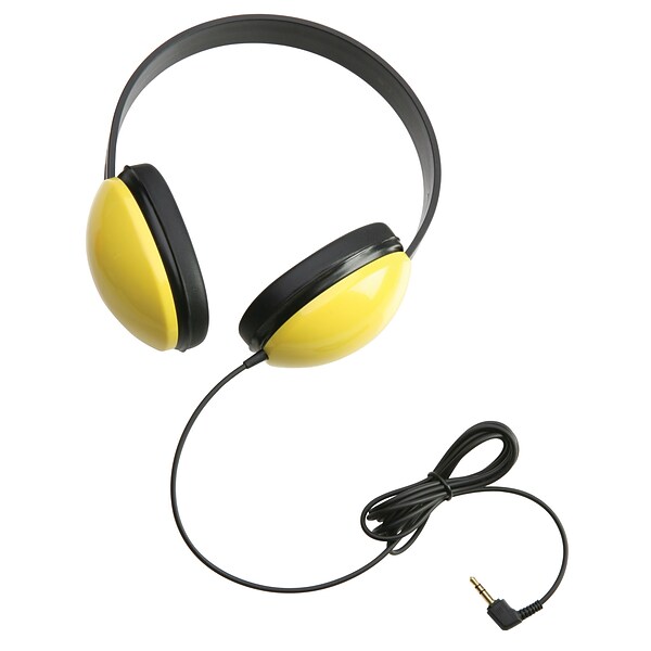 Califone Listening First Stereo Bluetooth Headphones, Yellow (2800-YW)