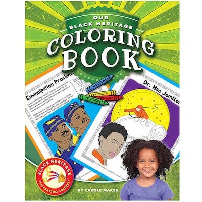 Black Heritage: Celebrating Culture!™, Black Heritage Coloring Book