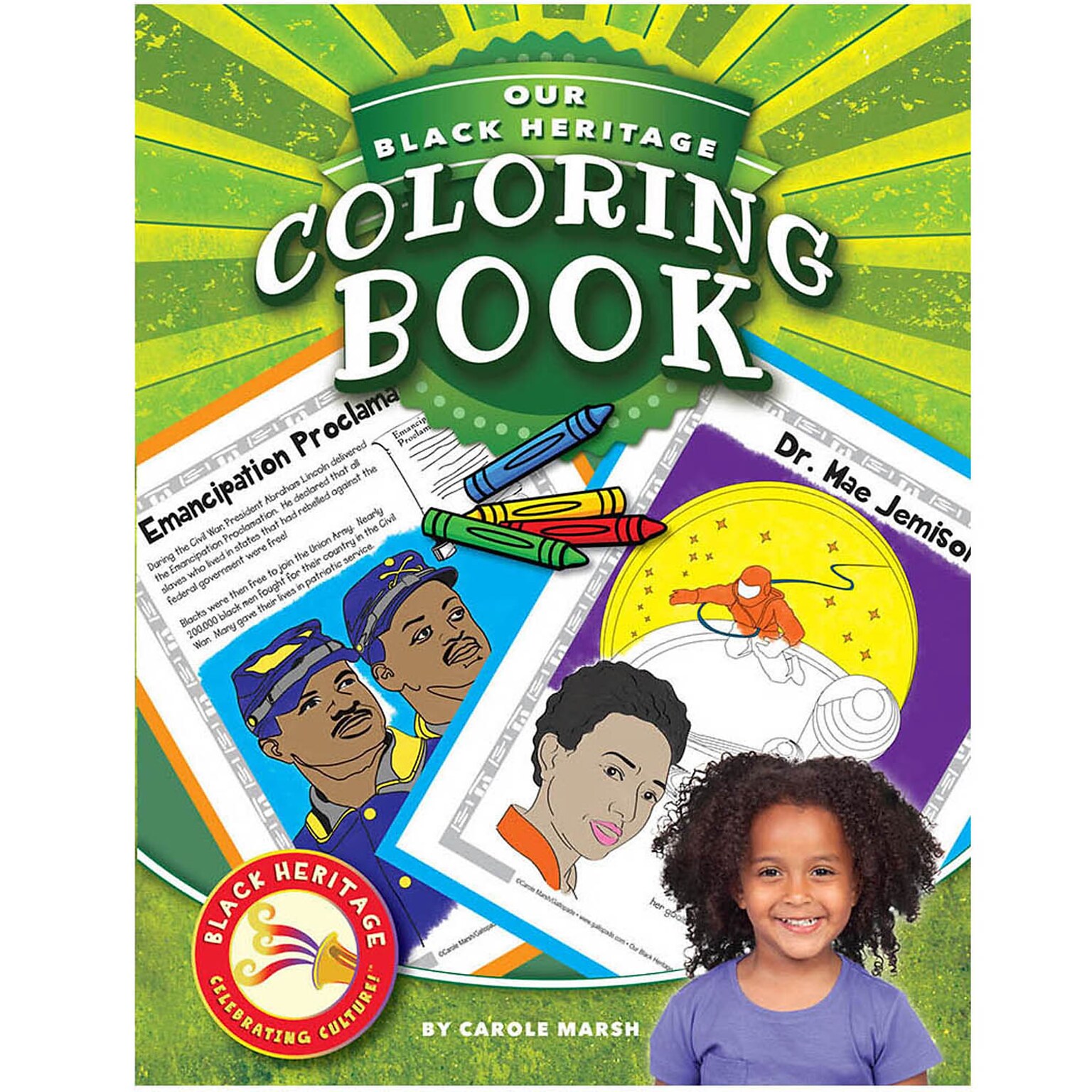 Black Heritage: Celebrating Culture!™, Black Heritage Coloring Book