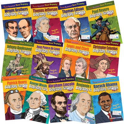 Biography FunBooks, Presidents, Inventors & Explorers