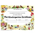 Hayes® Assorted Border Pre Kindergarten Certificate, 8 1/2(L) x 11(W), 5/Bundle