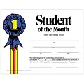 Hayes Student of the Month Certificate, 8.5 x 11, Pack of 30 (H-VA228CL)