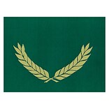 Hayes Gold Foil Stamped Green Certificate Folders, Pack of 30 (H-VA341)