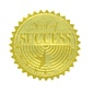 Hayes Seal of Success Gold Foil Embossed Certificate Seals, 1-3/4", Pack of 54 (H-VA376)