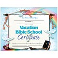 Hayes Vacation Bible School Certificate, 8.5 x 11, Pack of 30 (H-VA542)