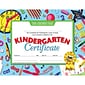 Hayes® Blue Border Kindergarten Certificate, 8 1/2"(L) x 11"(W)