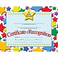 Hayes Certificate of Recognition, 8.5 x 11, Pack of 30 (H-VA637)