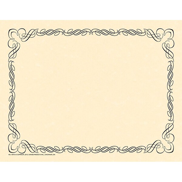 Arabesque Border Paper, Black