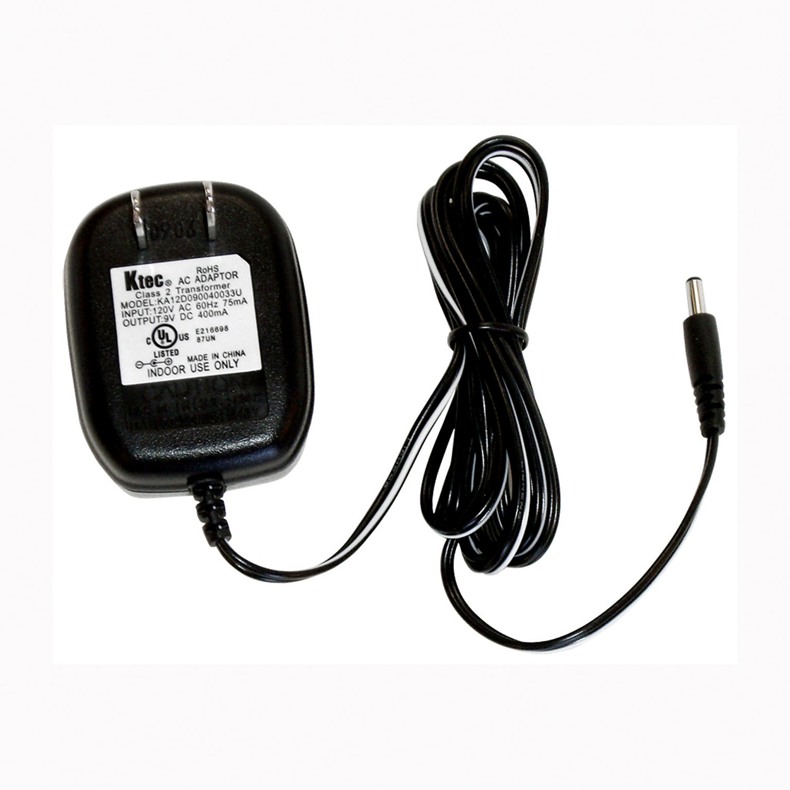Kagan Power Adapter for Megatimer, 59 , 2 Outlets, 3/st, Black (KA-JMTA)