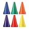 Martin Sports Equipment Rainbow Cones, Multicolor, 6/Pack (MASSC9S)