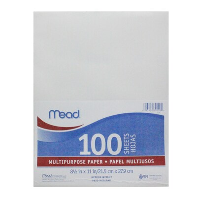 Mead® 11" x 8 1/2" Typing Paper