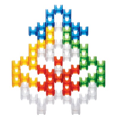 MindWare® Q-BA-MAZE™ 2.0 - The Next Generation Marble Maze - 92 Piece Set (MWA48168W)