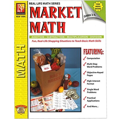 Real World Math, Remedia Market Math Book