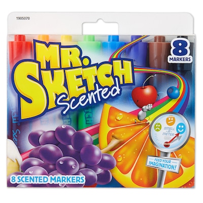 Mr Sketch Washable Markers Chisel Assorted Colors 192 Set