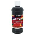 Sargent Art Art-Time Non-Toxic Washable Tempera Paint, 16 oz., Black (SAR223485)