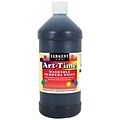 Sargent Art Art-Time Washable Tempera Paint, Black, 32 oz. (SAR173585)