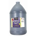 Sargent Art Acrylic Paint, Black, 64 oz. Bottle (Half Gallon) (SAR222785)