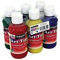 Sargent Art 4 oz. Tempera Paint Set With Carrier, Primary, 6/Set