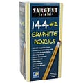 Sargent Art Graphite Wooden Pencil, 2mm, #2 Medium Lead, 144/Box (SAR227244)