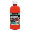 Sargent Art Acrylic Paint, Orange, 16 oz. (SAR242414)