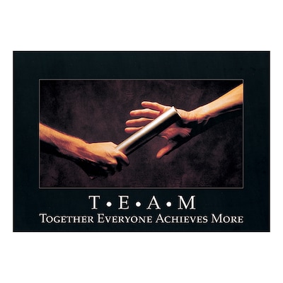 Trend® Educational Classroom Posters, T.E.A.M. Together, everyone achieves…