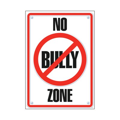 Trend® Educational Classroom Posters, No Bully Zone