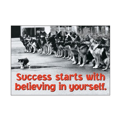 Trend ARGUS Poster, Success starts with believing in yourself.