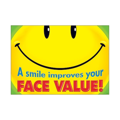 Trend ARGUS Poster, A smile improves your face value