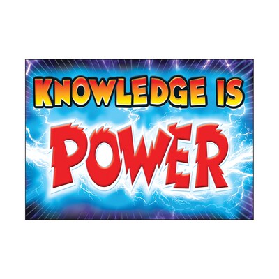 Trend ARGUS Poster, Knowledge is power