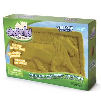 Waba Fun™ 5 lbs. Moon Sand, Lunar Yellow (WAB130103)