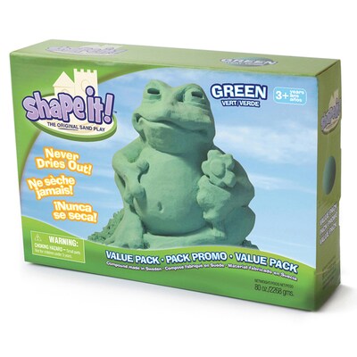 Waba Fun™ 5 lbs. Moon Sand, Galaxy Green (WAB130703)