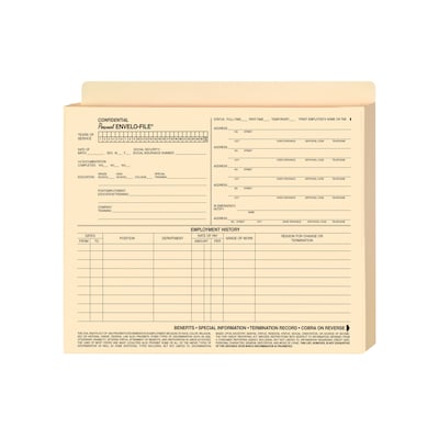 ComplyRight Expandable Confidential Personnel Envelo-File® (A0720)