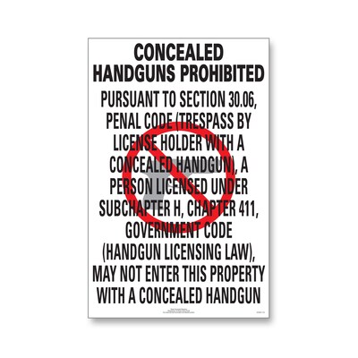 ComplyRight Texas Weapons Law Poster Bundle (E8077TX)