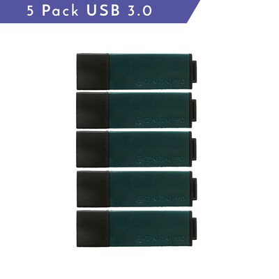 Centon USB 3.0 Datastick Pro2 (Emerald Green), 64GB, 5 Pack