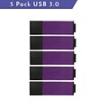 Centon USB 3.0 Datastick Pro2 (Amethyst), 64GB, 5 Pack