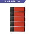 Centon USB 3.0 Datastick Pro2 (Amber), 8GB, 5 Pack