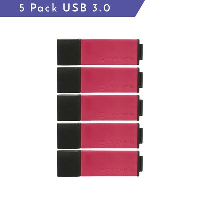 Centon USB 3.0 Datastick Pro2 (Pink Garnet), 8GB, 5 Pack