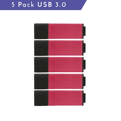 Centon USB 3.0 Datastick Pro2 (Pink Garnet), 16GB, 5 Pack