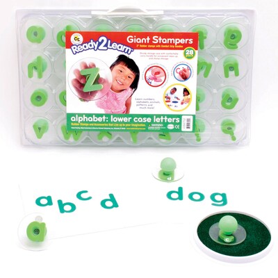 Ready2Learn™ Giant Stampers, Alphabet Letters Lowercase, 28/pkg