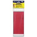 C-Line® CLI89104 Security Wristbands, Red, Pack of 100