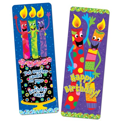 Creative Teaching Press™ Bookmarks, Birthday Candles