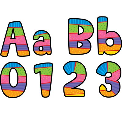 Creative Teaching Press Designer Letter, Poppin Patterns®, 2 - 4