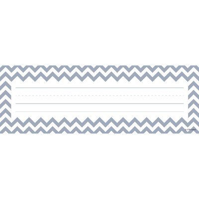 Creative Teaching Press® All Grade Solids Name Plate, Chevron, 36/Pack