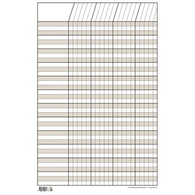 Creative Teaching Press White Small Vertical Incentive Chart, 14 x 22 (CTP5071)