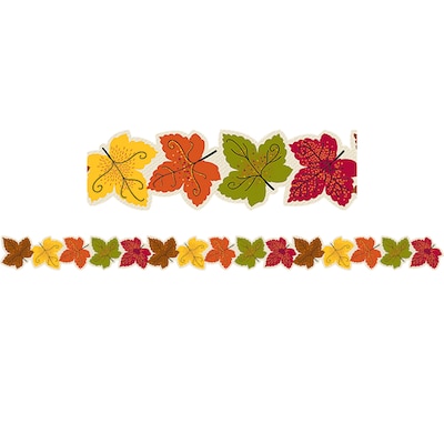 Creative Teaching Press® Maple Leaves Border, Grades Toddler - 12 (CTP7113)