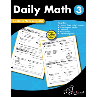 Daily Math Workbook, Grade 3 (CTP8189)