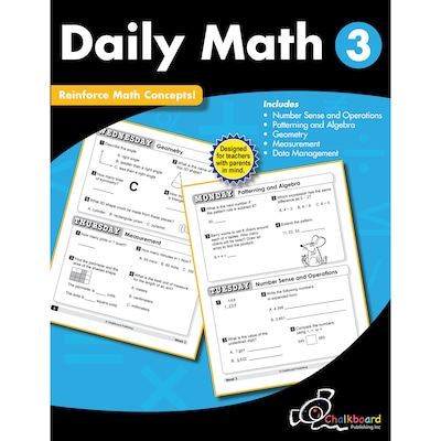 Daily Math Workbook, Grade 3 (CTP8189)