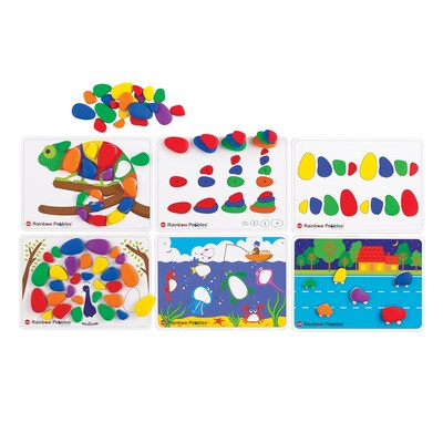 Learning Advantage® Rainbow Pebbles® Activity Set (CTU13206)